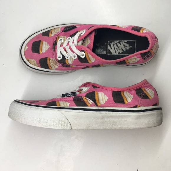 pink vans size 5